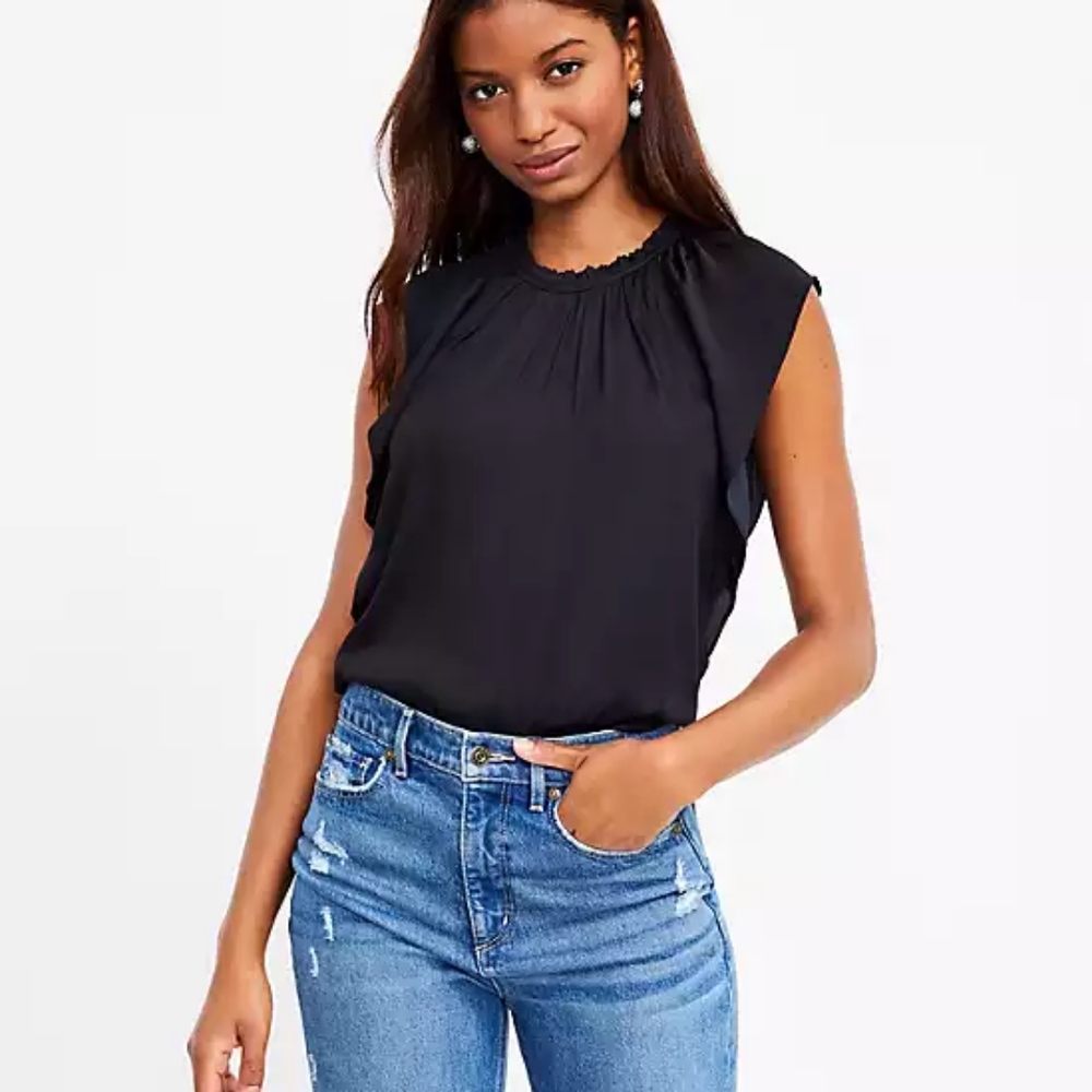 Flutter sleeve shell